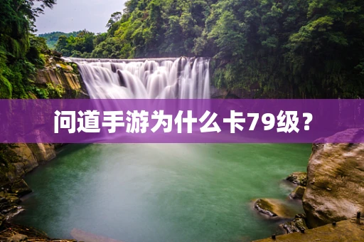 问道手游为什么卡79级？