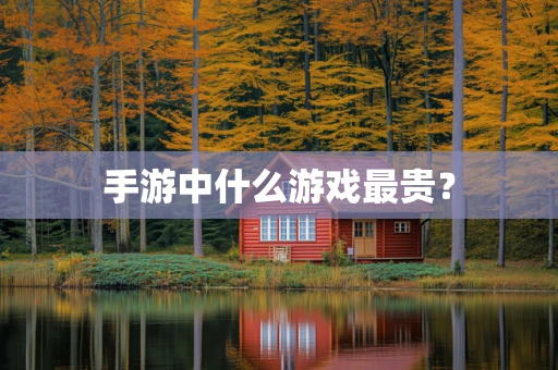 手游中什么游戏最贵？