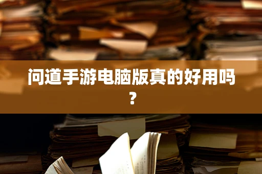 问道手游电脑版真的好用吗？