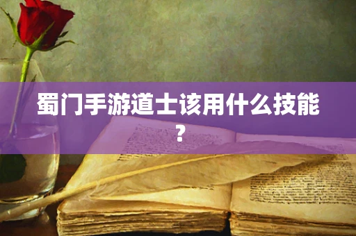 蜀门手游道士该用什么技能？