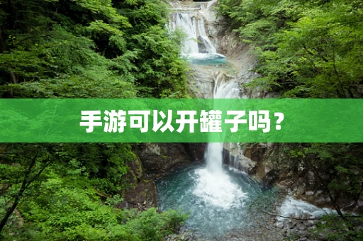 手游可以开罐子吗？