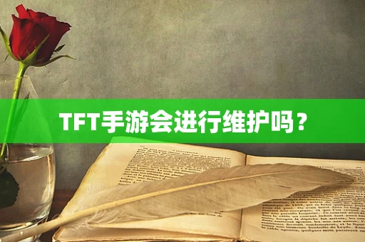 TFT手游会进行维护吗？