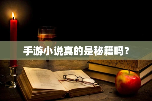 手游小说真的是秘籍吗？