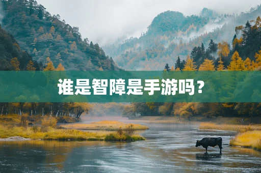 谁是智障是手游吗？