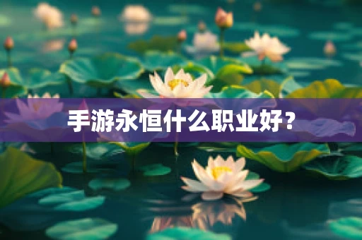 手游永恒什么职业好？