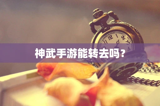 神武手游能转去吗？