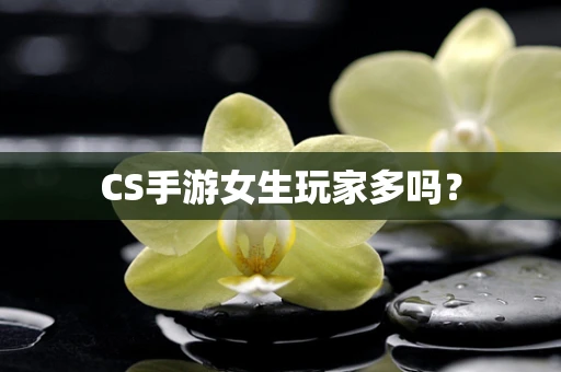 CS手游女生玩家多吗？