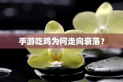 手游吃鸡为何走向衰落？