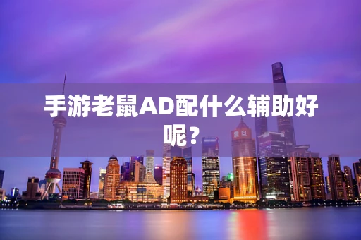 手游老鼠AD配什么辅助好呢？
