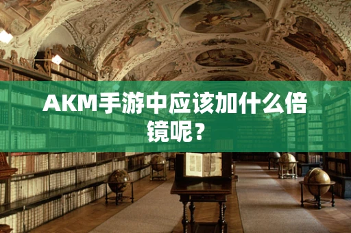 AKM手游中应该加什么倍镜呢？