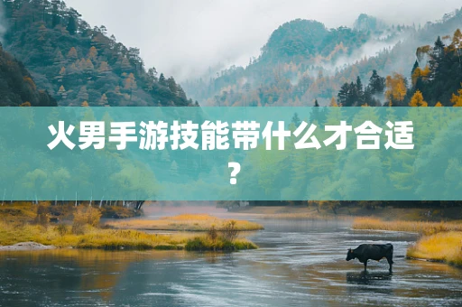 火男手游技能带什么才合适？