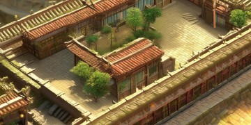 手游桃园记有城墙吗？
