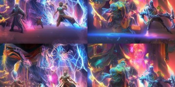 哪些手游的时装搭配武器会发光呢？