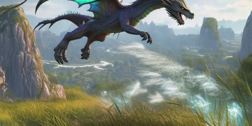 方舟手游中什么龙能踩出纤维？