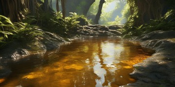 方舟手游里的石油究竟长什么样？
