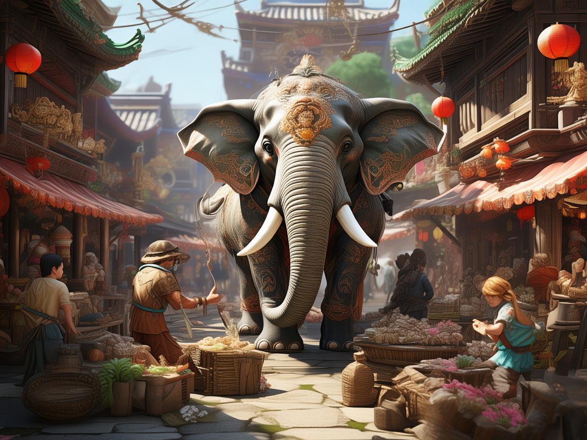 问道手游杀大象都给什么？